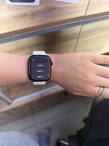 епл воч: Apple Watch S10 46 mm Jet black В комплекте : зарядка +коробка Цена — 2