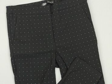 satynowe spódnice zara: Material trousers, Zara, L (EU 40), condition - Very good