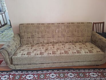 мебель бишкек диваны: Продаю двухспальный диван с 2 креслами в комплекте (фирма Lina), под