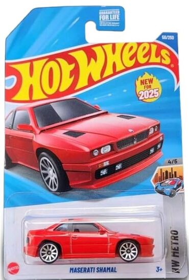 Tulumlar: Hot Wheels – Maserati Shamal (HW Metro seriyası) Barter