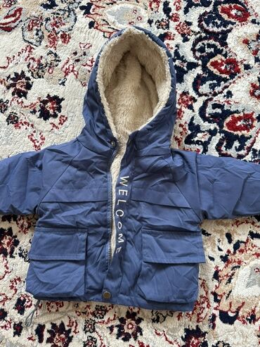 Верхняя одежда: Детские зимние куртки, размер 92. 1) Baby Go (оранжевая) - Тёплая — 4