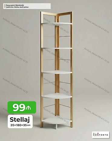 стеллаж для цветов: Stellaj – 35x180x35 sm Minimalist və funksional dizayna malik bu — 1