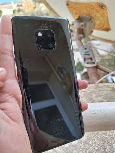 Huawei: Huawei Mate 20 Pro, 128 GB, rəng - Qara, Barmaq izi, Simsiz şarj, İki sim kartlı