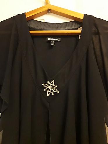 Ziyafət donları: Brend: Dori Dorca Model: Qara şifon don - Rəng: Dərin qara - — 4