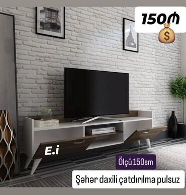 TV altlığı: TV stend rəng seçimi var