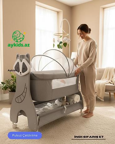 Nənnilər: 👶💤 **Cool Baby 1529 Elektron Beşik – Körpəniz üçün Ağıllı Komfort!** — 2