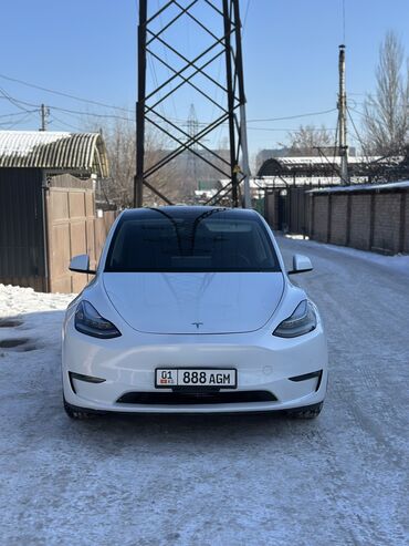 авто элетрик: Tesla Model Y: 2021 г., 5 л, Автомат, Электромобиль, Хэтчбэк