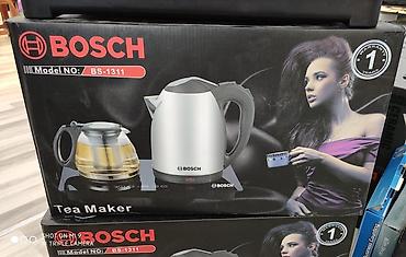 kofe qabı: Elektrik Qoşa çaynik desti Bosch 1.8 litr tutumlu Şüşə sensr altliq — 7
