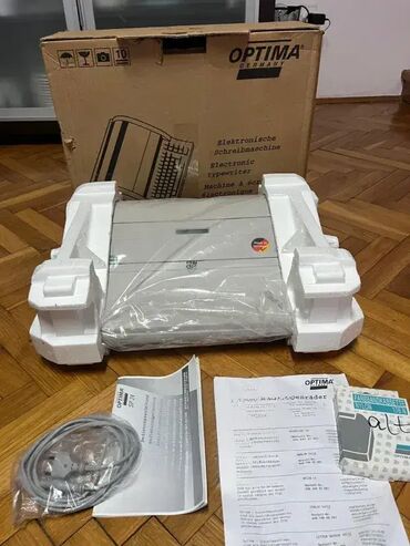 Stari uređaji: *** SUPER AKCIJA *** #2782 Elektronska pisaća mašina Optima SP 24; — 5