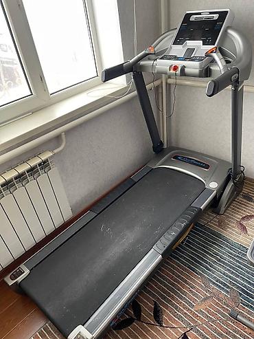 Спорт жана эс алуу: Продаю беговую дорожку CarFitness Ts 951c характеристики: Размер	133 — 3
