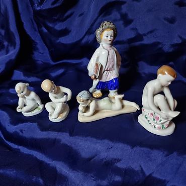 Статуэтки: РЕДКИЕ СТАТУЭТКИ. СССР. ЛФЗ СЧАСТДИВОЕ ДЕТСТВО. - Материал: тонкий — 1