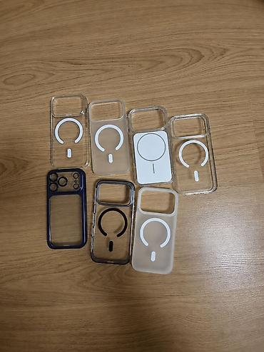 Техника и электроника: MagSafe uyumlu iPhone qoruyucu örtük dəsti - Model: iPhone üçün — 1