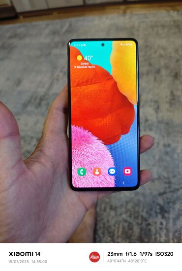 samsung not 12: Samsung Galaxy A51, 64 GB, rəng - Qara