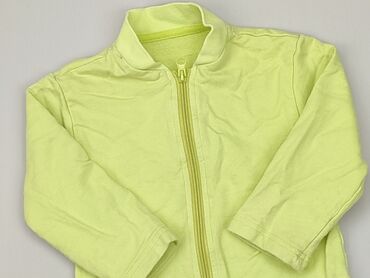 zielona bluzka elegancka: Sweatshirt, 3-4 years, 98-104 cm, condition - Good