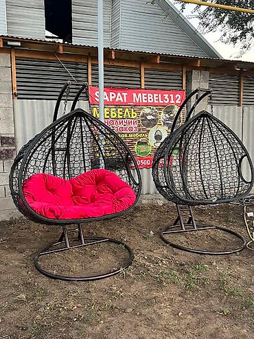 Гамаки: Гамак Двухместный, Плетеный — 8