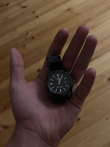 luch saat: Qara rəngli kişi qol saatı Rolex A-class 65 azn alınıb. - Korpus və — 1