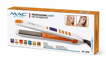 Бытовая техника: №: 13601 Məhsulun adı: Saç ütüsü MAC Styler MC-2040 45 Vt Brend: M.A.C — 2