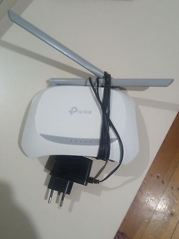 tv bix: TP-Link simsiz Wi‑Fi router Xüsusiyyətlər: - Model: TP-Link (ön — 3