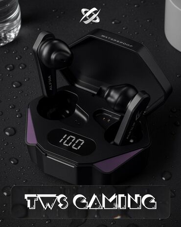 fantech x9 thor: İşlənmiş Simsiz (Bluetooth) Qulaqcıqlar, rəng - Qara