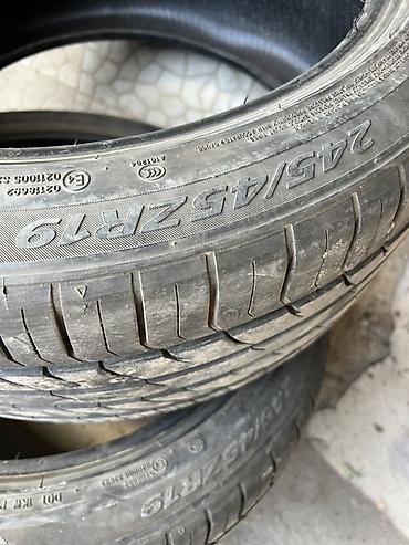 шины 24545 r19 лето: Шины 245 / 45 / R 19, Лето, Б/у, Легковые, Michelin — 1