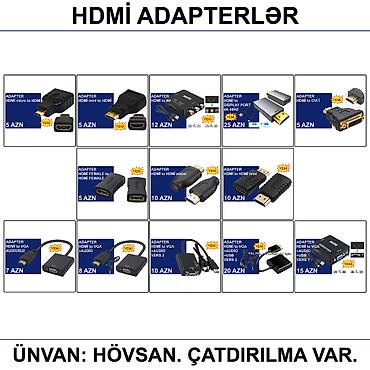 Digər kompüter aksesuarları: Adapterlər/Konverterlər (Çeviricilər) 📍Ünvan: Bakı şəh, Suraxanı ray — 17