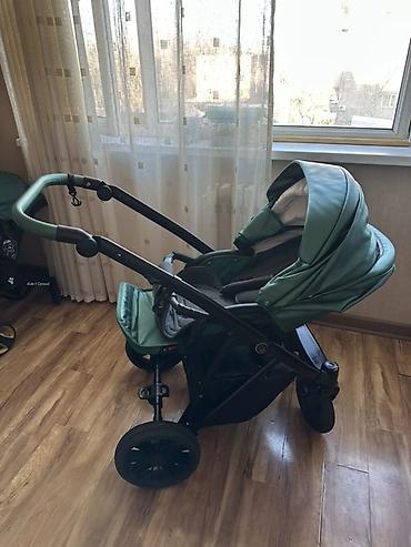 Коляски: Детская коляска-трансформер 2 в1 и коляска автокресло цвет — 3