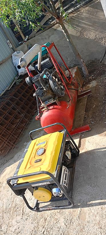 generatör: Məhsul: Benzinli generator Model üzərində yazı: “PowerFull Gasoline — 2