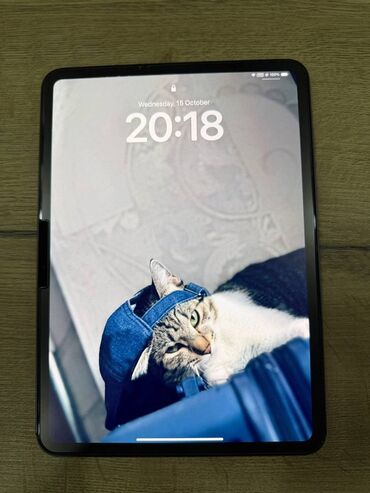 ipad 1 поколения: Планшет, Apple, эс тутум 256 ГБ, 10" - 11", Wi-Fi, Классикалык түсү - Боз