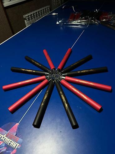 Другие тренажеры: Нунчаки тренировочные - Материал рукоятей: плотный вспененный/мягкий — 2