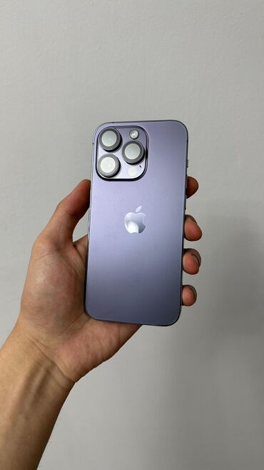 xr в корпусе: IPhone 14 Pro, Б/у, 256 ГБ, Deep Purple, 93 %