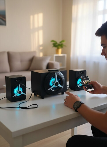 Dinamiklər və kolonkalar: Yeni Jam Kolonka, Növ - Akustik, rəng - Qara — 2