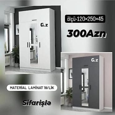 ucuz dolablar: Düz dolab, Yataq otağı üçün, Paltar üçün, Açılan, Korpuslu, 2 qapılı — 1