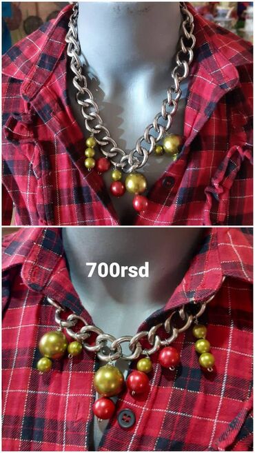 Ogrlice: Ogrlice 30 modela Hand Made, Tu sam za sva pitanja. Cene na slikama — 28
