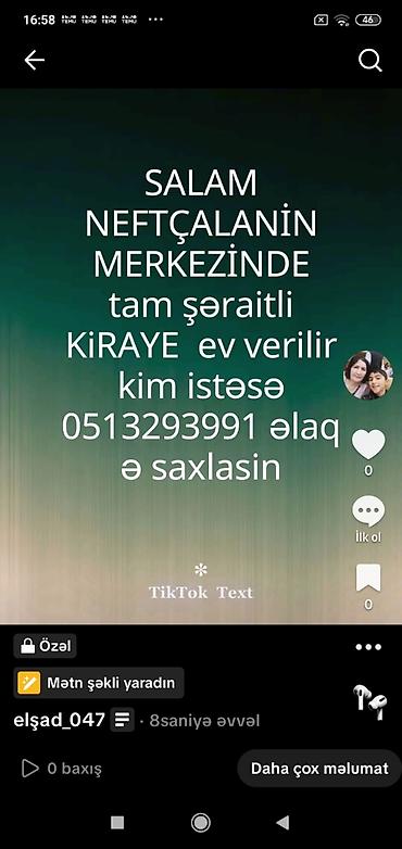 20 ci sahede satiliq ucuz evler: 600 kv. m, 2 otaqlı — 1