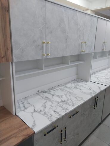 Кухонные гарнитуры: Кухонные гарнитуры с верхними и нижними модулями, нишей для — 17