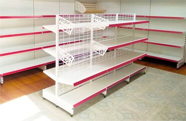 железные стеллажи для магазина: Металлический стеллаж сборный, торговые стеллажи, железная мебель