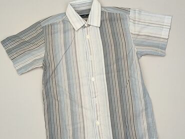 bluzka krótki rękaw oversize: Shirt 8 years, condition - Perfect, pattern - Striped, color - Multicolored