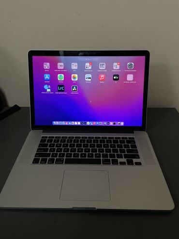 apple ноудбук: Ноутбук, Apple, 16 ГБ ОЗУ, 15 ", Б/у, Для работы, учебы, память SSD