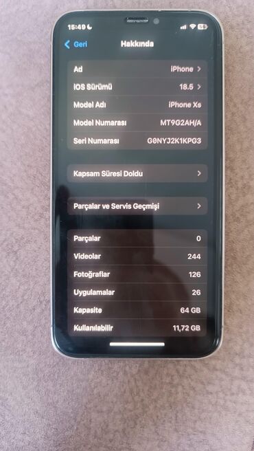 Apple iPhone: IPhone Xs, 64 GB, Desert Titanium