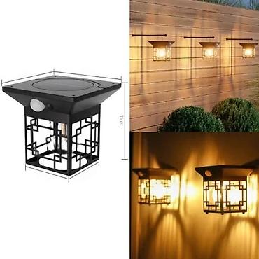 trimer za kosenje: FENJER SOLARANA LAMPA SA SENZOROM POKRETA | Solarna lampa sa — 1