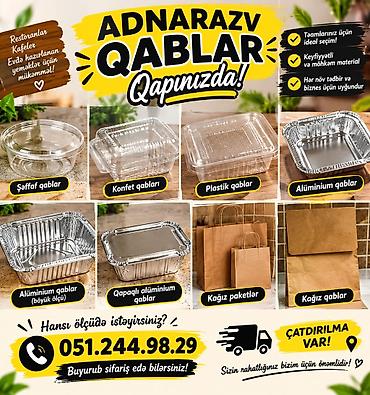 📦 ADNARAZV QABLAR — SİFARİŞLƏRİNİZ ÜÇÜN HƏR ŞEY BİZİMDƏ! 🛍️ 🍱 Şəffaf