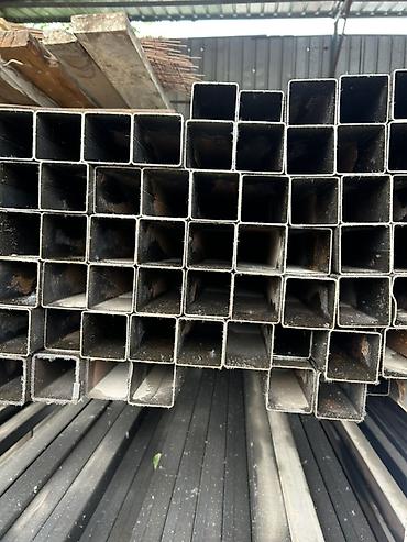 Профильная труба квадратная стальная - Размер: ?6000 мм - Стандарт at lalafo.kg Профильная труба квадратная стальная - Размер: ?6000 мм - Стандарт