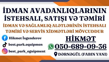 Маски, очки: İdman avadanlıqlarının istehsalı, satışı və təmiri xidmətləri təklif