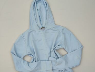 szmaragdowy sweter: Bluza z kapturem damska, rozmiar M