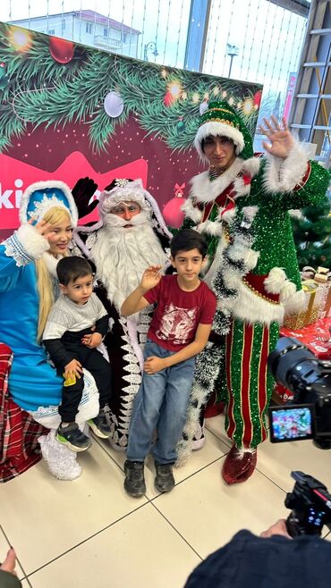 Animatorlar: Yeni il şənlikləri üçün animator xidməti - Şən Baba, Qar qız və — 2