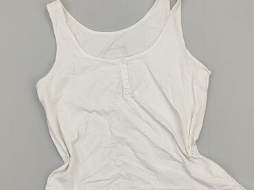 białe gładki t shirty damskie: T-shirt, S (EU 36), condition - Good