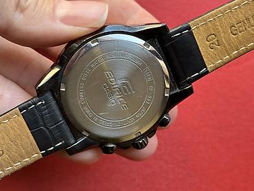 Аксессуарлар: Японские наручные часы Casio Edifice EF-552PB-1A4 с хронографом — 3