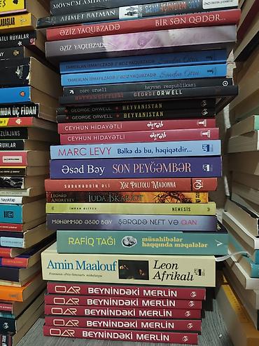 Bədii ədəbiyyat: Məhsul: müxtəlif janrlarda böyük kitab toplusu Tərkib: - Bədii — 3