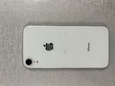поко х5 телефон: IPhone Xr, Б/у, 64 ГБ, Белый, Чехол, 77 %