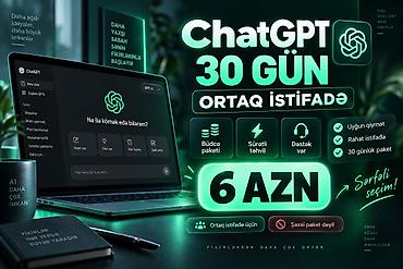 🤖 ChatGPT – 30 GÜNLÜK ORTAQ İSTİFADƏ ChatGPT-dən daha münasib qiymətə lalafo.az -da 🤖 ChatGPT – 30 GÜNLÜK ORTAQ İSTİFADƏ ChatGPT-dən daha münasib qiymətə